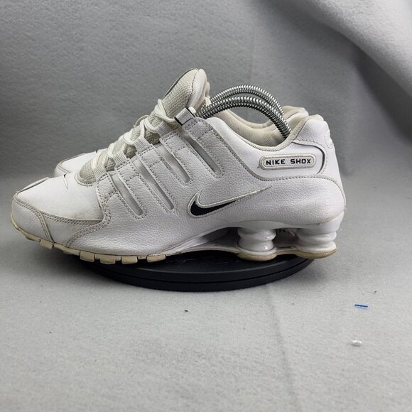 Nike Shox NZ Running Shoes White Size 8.5 501524-106 - Picture 2 of 11